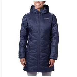 Columbia Mighty Lite Hooded Jacket Small Nocturnal